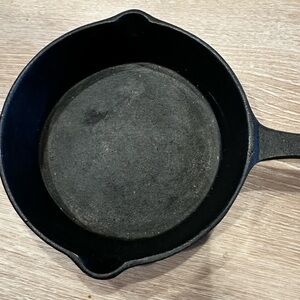 Black Cast Iron 6” Skillet